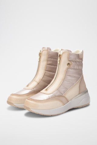 Platform Enkellaarzen - Beige