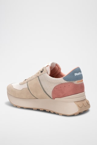 Platform Sneakers - Beige