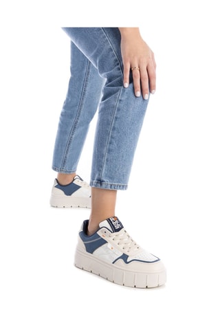 Platform Sneakers - Wit