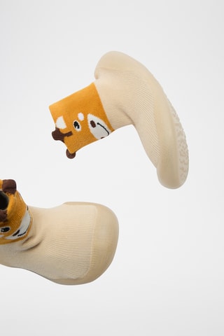 Tennis-chaussettes - Beige