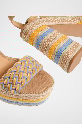 Sandales à talons - Beige