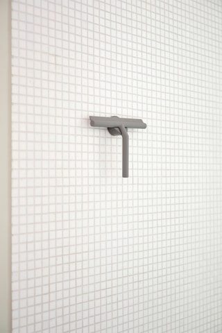 Raspador de vidro de duche Solo - Cinzento