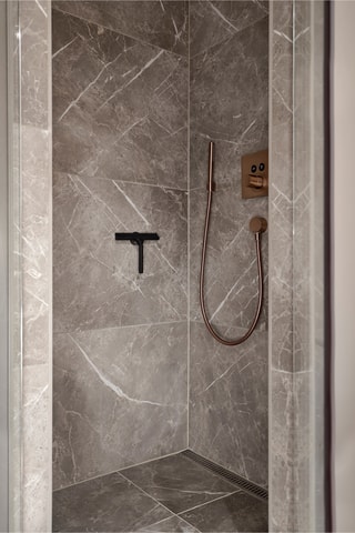 Raspador de vidro de duche Solo - Preto