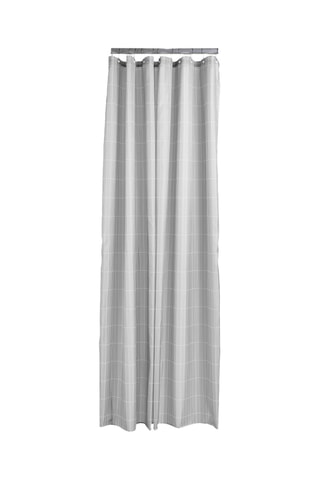 Cortina de duche Tiles - Cinzento-claro - 180 x 200 cm