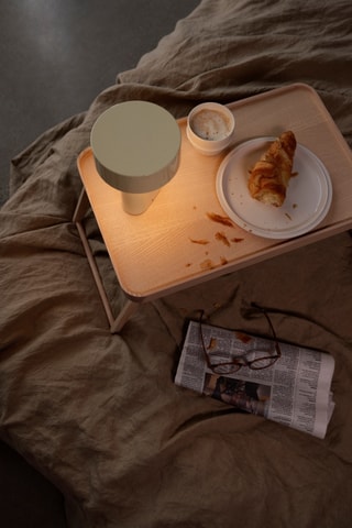 Candeeiro de mesa Oblong - Verde-claro