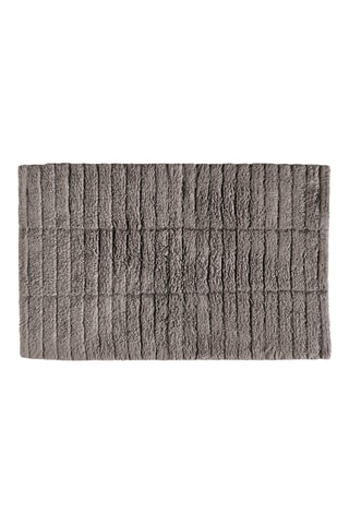 Tapete de banho Tiles - Cinzento - 50 x 80 cm