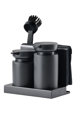 Suporte de utensílios para lavar a loiça Diish em grés - 5 peças