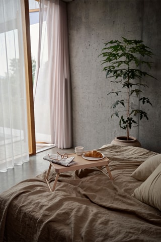 Tabuleiro de cama em freixo Inu - 49,5 cm