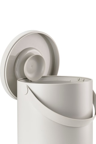 Caixote do lixo Circular - Cinzento-claro - 22 l