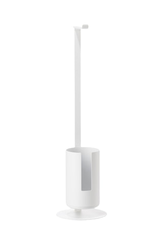 Suporte de papel higiénico autónomo Rim - 20 cm - Branco