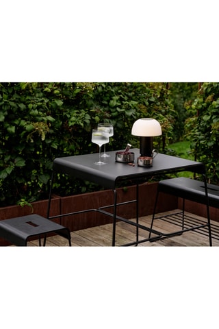 Cadeira em aço inoxidável A-Stool - 38,5 x 45 cm