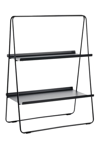 Estante 2 níveis A-Table - 75 x 53 cm - Preto