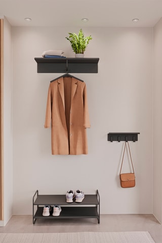 Sapateira Rack - 2 níveis - 80 x 33 x 33 cm