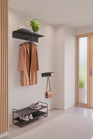 Sapateira Rack - 2 níveis - 80 x 33 x 33 cm