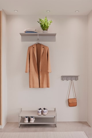 Sapateira Rack - 2 níveis - 80 x 33 x 33 cm