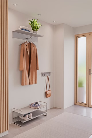 Sapateira Rack - 2 níveis - 80 x 33 x 33 cm