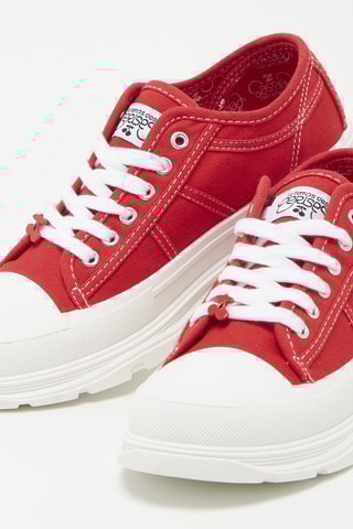 Baskets Lina  - Rouge