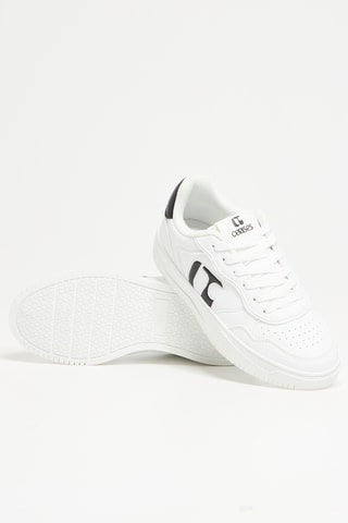 Baskets Izia - Blanc et noir