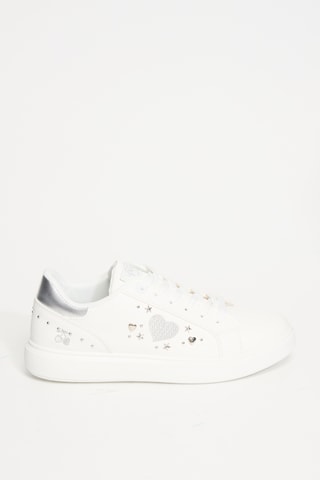 Baskets Heart - Argenté