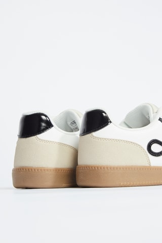 Baskets Palma  - Blanc et noir