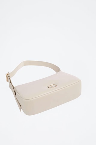 Sac porté épaule en cuir - Blanc