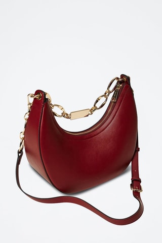 Sac à main en cuir - Bordeaux