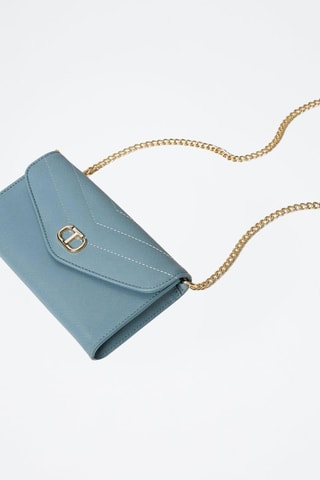 Pochette en cuir - Ciel 