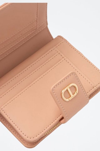 Portefeuille en cuir - Rose