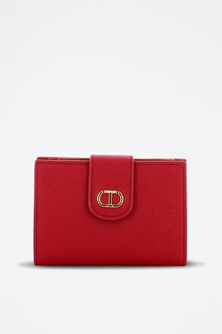 Portefeuille en cuir - Rouge