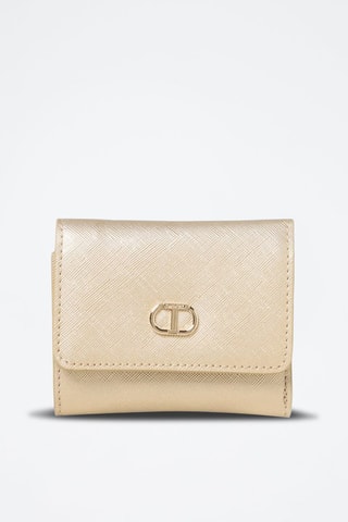 Portefeuille en cuir - Ecru