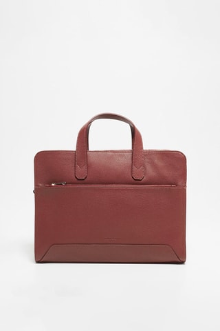 Leren Aktetas Lupo - Bruin