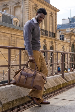 Saco de viagem - Castanho - Castanho