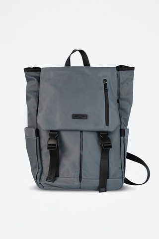 Mochila - Cinzento-escuro - Cinzento e preto