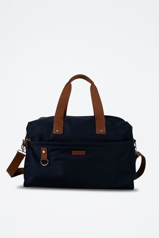 Saco de viagem - Azul-marinho - Azul e castanho