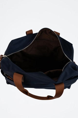 Saco de viagem - Azul-marinho - Azul e castanho
