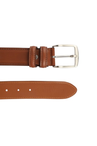 Cinto de couro Mario - 130 cm - Camel