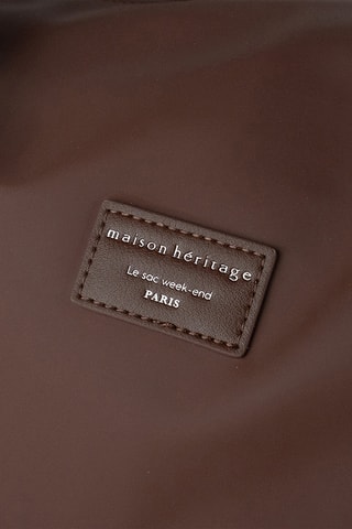 Saco de viagem Qian - 48 cm - Castanho