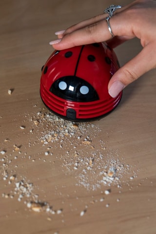 Aspirateur de table coccinelle Rouge et noir