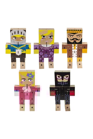 24 casse-têtes en bois