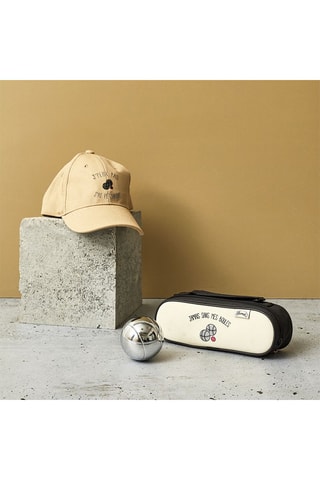 Coffret pétanque Jamais sans mes boules - 9 pièces