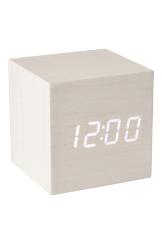 Réveil LED numérique - 6 x 6 x 6 cm