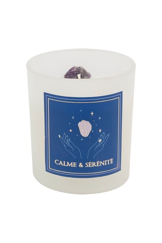 Bougie de méditation aux herbes naturelles