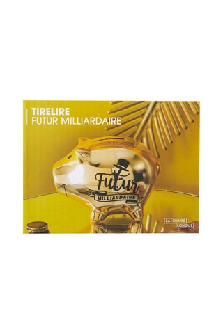 Tirelire en céramique - 11,8 x 8,5 x 8,5