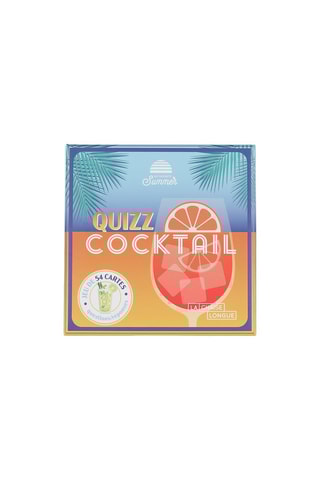 Jeu de quizz cocktail - 54 cartes