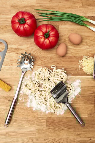 Coffret en acier inoxydable préparation pasta - 4 pièces