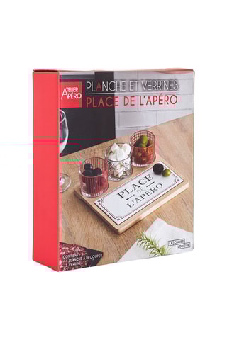 Ensemble à apéro - 4 pièces