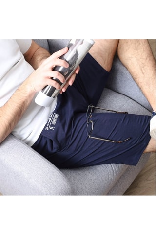 Short de pyjama - Bleu foncé