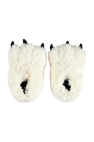 Pantoufles - Blanc et noir