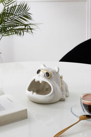 Cendrier en dolomite - Modèle aléatoire