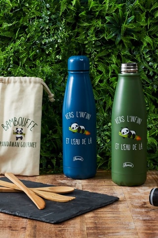 Bouteille isotherme en acier inoxydable